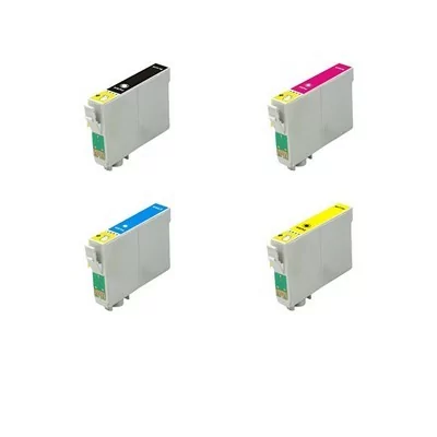 Cartuccia Epson MP-T1285 Confezione Risparmio Multipack Contenente 4Pz. compatibile NERO + CIANO + MAGENTA + GIALLO