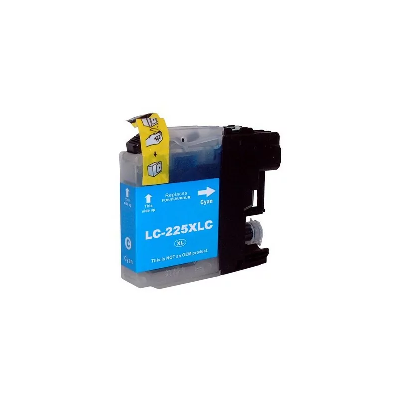 Cartuccia Brother LC-225XLC compatibile CIANO