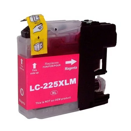 Cartuccia Brother LC-225XLM compatibile MAGENTA