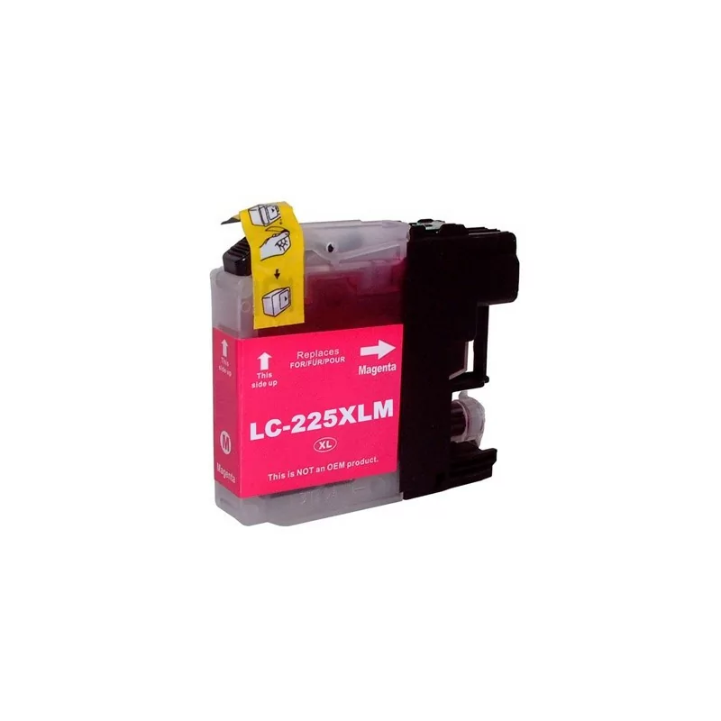 Cartuccia Brother LC-225XLM compatibile MAGENTA